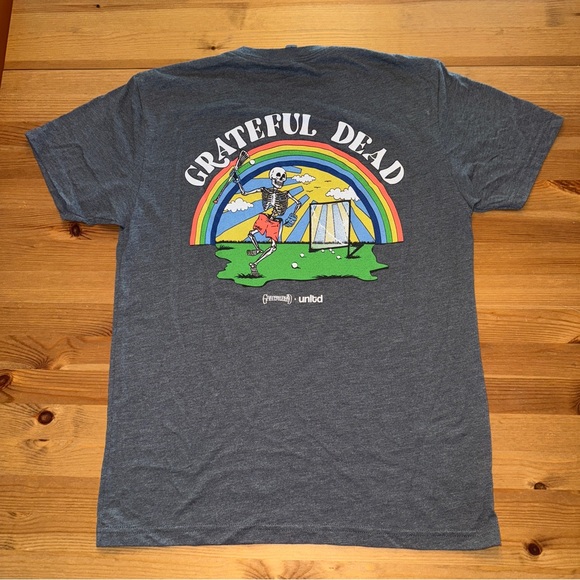 Grateful Dead Lacrosse Unlimited Graphic T-Shirt Medium - Picture 1 of 5